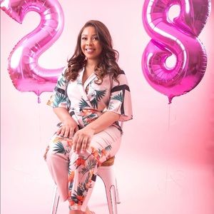 Fashion Nova- Floral Jumpsuit